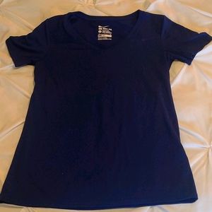 Nike dark blue athletic cut small shirt